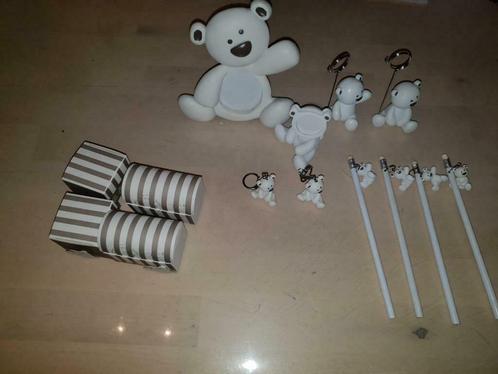 Beertje stippel wit collectie UITVERKOOP, Kinderen en Baby's, Kraamcadeaus en Geboorteborden, Nieuw, Kraamcadeau, Ophalen of Verzenden
