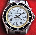 CONDOR HEREN HORLOGE MET VERLICHTING NIEUW NOG IN DE VERP., Overige merken, Staal, Staal, Polshorloge