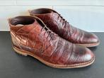 Floris van Bommel herenschoenen maat 9 / 43 H, Kleding | Heren, Schoenen, Bruin, Floris van Bommel, Ophalen of Verzenden, Zo goed als nieuw