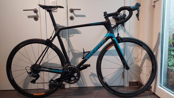 Giant tcr advanced pro 0 maat XL dura ace slr 1 carbonwielen, Fietsen en Brommers, Fietsen | Racefietsen, Zo goed als nieuw, Giant