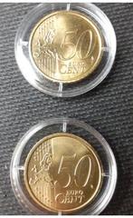 2x 50 cent Vaticaanstad 2013 en 2014, Postzegels en Munten, Munten | Europa | Euromunten, Ophalen of Verzenden, Vaticaanstad, 50 cent