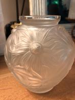Petit vase boule Art déco marguerites 1920/1930, Antiquités & Art, Antiquités | Verre & Cristal