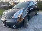 Nissan Note Tekna 1.6i 142000km 1e eigenaar, Auto's, Nissan, Voorwielaandrijving, Monovolume, Parkeersensor, Zwart
