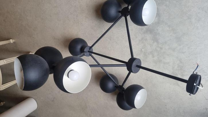 Moderne hanglamp, Huis en Inrichting, Lampen | Hanglampen, Nieuw, 75 cm of meer, Metaal, Ophalen