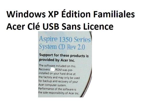 Clé USB d'installation depannage informatique, Informatique & Logiciels, Logiciel d'Édition, Neuf, Windows, Enlèvement ou Envoi