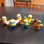 Set figuren de minions 6 stuks, Ophalen of Verzenden, Zo goed als nieuw