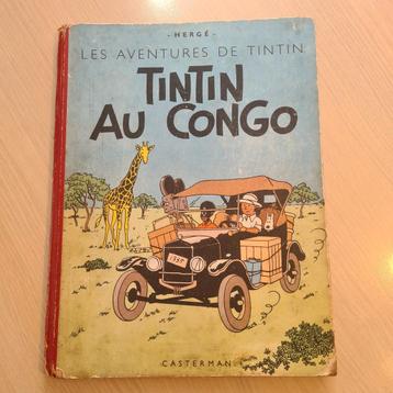 Kuifje in Congo en Casterman  beschikbaar voor biedingen