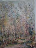 Schilderdoek "Kasteeldreef"  M.VAN DEN BEMPT, Antiek en Kunst, Ophalen of Verzenden