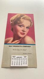 Calendrier Grace Kelly 1952, Enlèvement ou Envoi