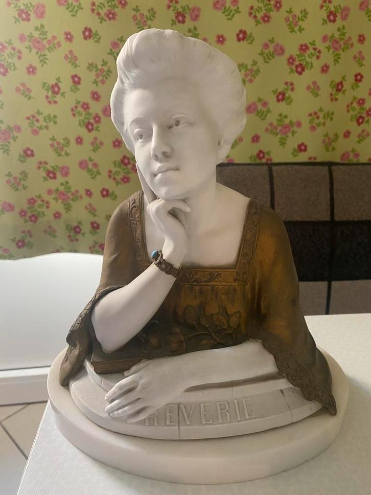 Beeld "Rêverie" – Théodore Somme, Antiek en Kunst, Kunst | Beelden en Houtsnijwerken, Ophalen