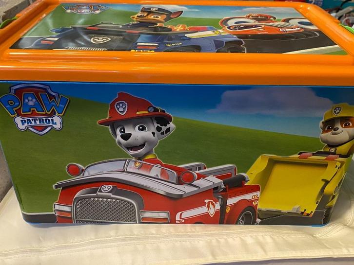 Paw Patrol - opbergbak, Kinderen en Baby's, Kinderkamer | Inrichting en Decoratie, Zo goed als nieuw, Overige typen, Ophalen of Verzenden