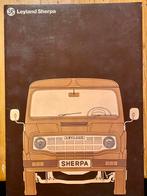 Oldtimer SHERPA 1974 ZEER LUXE Autofolder, Boeken, Overige merken, Zo goed als nieuw, Leyland SHERPA, Verzenden
