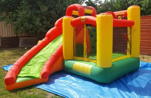 Springkasteel TE HUUR, Hobby en Vrije tijd, Feestartikelen | Verhuur, Zo goed als nieuw, Ophalen of Verzenden