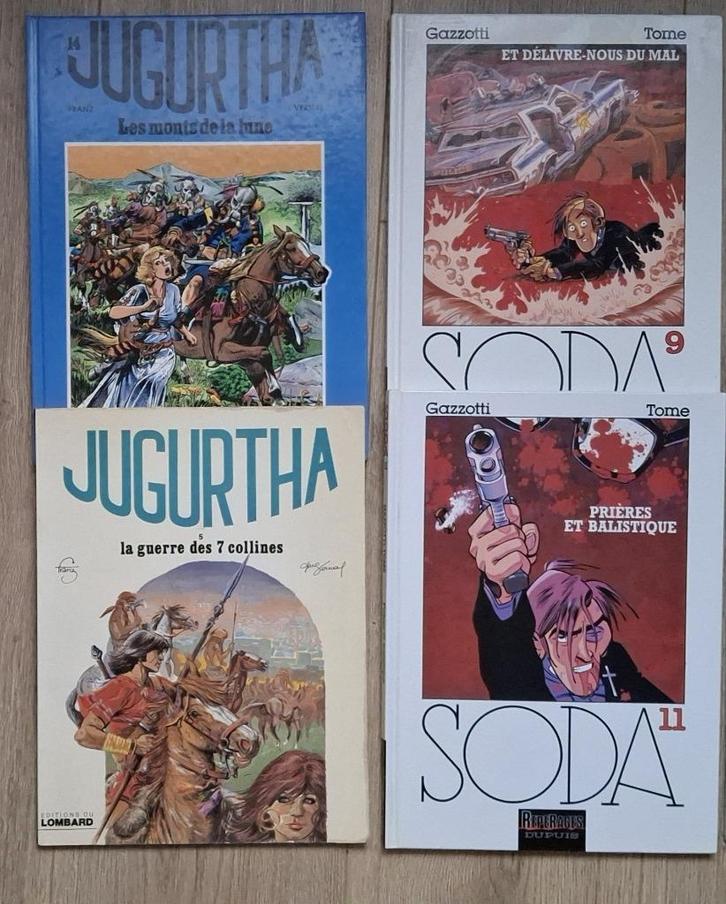 COLLECTION bd SODA JUGURTHA EO, Boeken, Stripverhalen, Zo goed als nieuw, Meerdere stripboeken, Ophalen of Verzenden