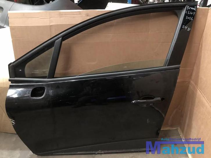 RENAULT CLIO 4 Zwart linker links voor deur portier, Autos : Pièces & Accessoires, Carrosserie & Tôlerie, Porte, Renault, Avant