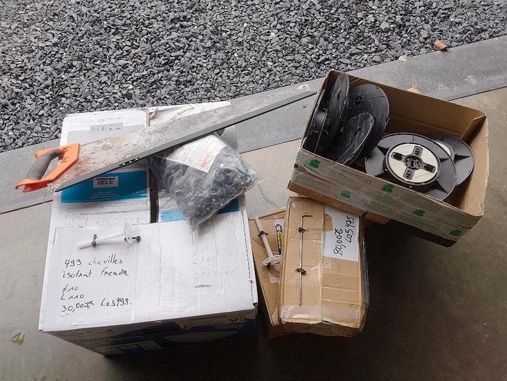 Matériel de construction, Bricolage & Construction, Isolation & Étanchéité, Comme neuf, Autres matériaux, Enlèvement