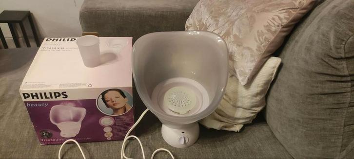 Visasauna aromathetapie Philips, Handtassen en Accessoires, Uiterlijk | Gezichtsverzorging, Zo goed als nieuw, Verzorging, Gehele gezicht
