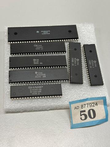 Amiga chip Chips A500 A1500 A2000 X6 +1.3 rom Rev6A 50 set