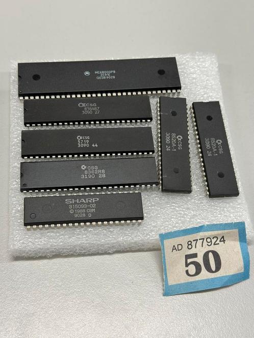 Amiga chip Chips A500 A1500 A2000 X6 +1.3 rom Rev6A 50 set, Computers en Software, Vintage Computers, Ophalen of Verzenden