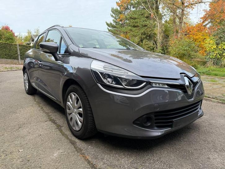 Renault Clio Grandtour 1.2 benzine, GPS, Airco, Keuring VVk., Auto's, Renault, Bedrijf, Clio, ABS, Airbags, Airconditioning, Bluetooth