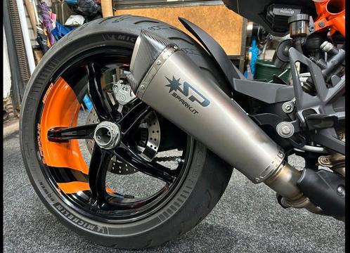 KTM Superduke 1290/1390R Gehomologeerde Spark Uitlaatdemper, Motoren, Accessoires | Overige, Zo goed als nieuw, Ophalen of Verzenden