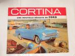 Dépliant Ford Cortina - 1963, Enlèvement, Utilisé, Voitures