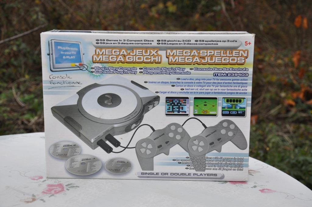 console de jeux mega jeux, Enlèvement ou Envoi, Utilisé, Garçon ou Fille