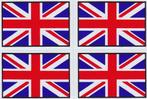 Union Jack [Engelse vlag] stickervel #3, Verzenden