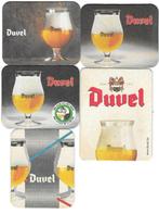 bierviltjes 5st Duvel, Verzamelen, Biermerken, Verzenden, Duvel