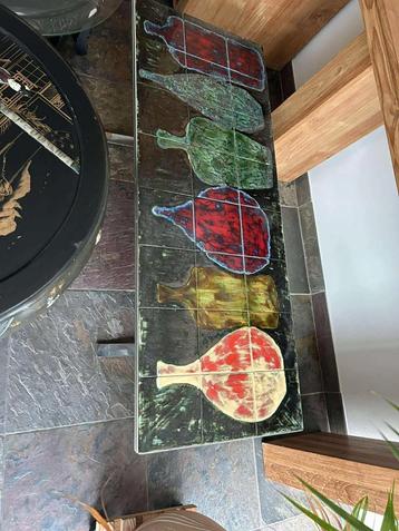 Vintage keramiek salon tafel jaren 60-70 beschikbaar voor biedingen
