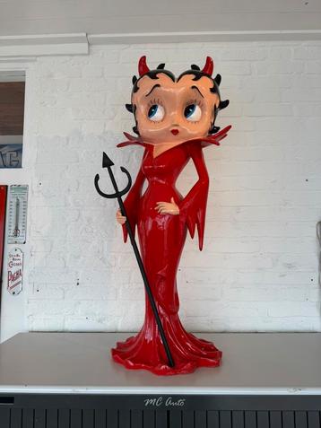 Groot Betty Boop beeld als Duiveltje beschikbaar voor biedingen