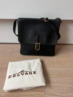 Delvaux zwarte crossbody handtas, Handtassen en Accessoires, Tassen | Damestassen, Ophalen, Zo goed als nieuw, Zwart, Handtas