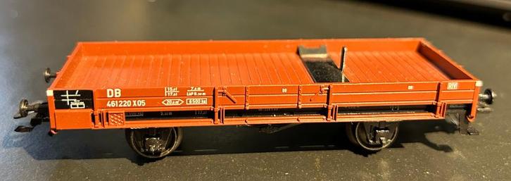 2564vl. Wagon plat H0 Märklin., Hobby & Loisirs créatifs, Trains miniatures | HO, Utilisé, Wagon, Märklin, Enlèvement ou Envoi