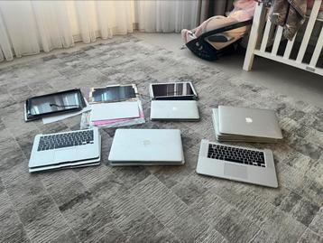 Macbook pro/air veel verkopen vor onderdelen om te repareren beschikbaar voor biedingen