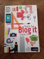 Boek make it blog it share it, Enlèvement