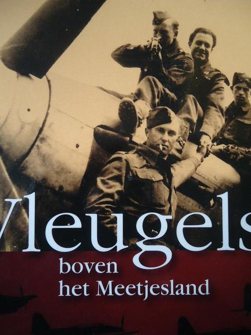 Vleugels boven het meetjesland, Boeken, Oorlog en Militair, Zo goed als nieuw, Luchtmacht, Tweede Wereldoorlog, Ophalen of Verzenden
