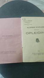 Boeken die in opleiding belgisch leger werden gebruikr, Boeken, Ophalen of Verzenden