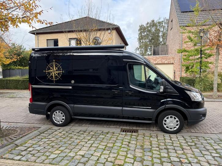 Ford Transit 2017 41000km campervan perfecte staat, Caravans en Kamperen, Mobilhomes, Particulier, tot en met 2, Buscamper of Camperbus