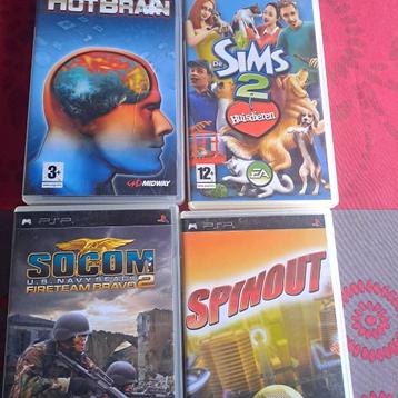 Psp games te koop zie foto's en beschrijving  beschikbaar voor biedingen