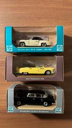 Lot 3x Vintage RIO 1/43 – Mercedes 300 Adenauer, 190 & Ford, Ophalen of Verzenden, Zo goed als nieuw