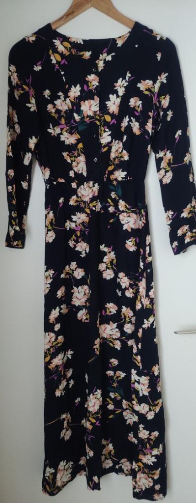 Supermooie katoenen maxijurk te koop maat 34, Kleding | Dames, Jurken, Zo goed als nieuw, Maat 34 (XS) of kleiner, Ophalen