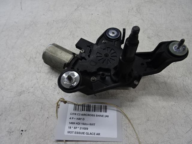 MOTEUR ESSUIE-GLACE ARRIÈRE C3 Aircross I (2C / 2R), Autos : Pièces & Accessoires, Vitres & Accessoires, Citroën, Utilisé