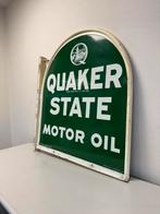 Quaker State olie oud reclamebord, Verzamelen, Merken en Reclamevoorwerpen, Ophalen of Verzenden, Gebruikt, Reclamebord