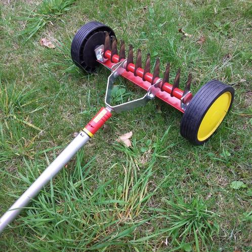 WOLF mechanische verticuteermachine met handgreep, Tuin en Terras, Verticuteermachines, Ophalen