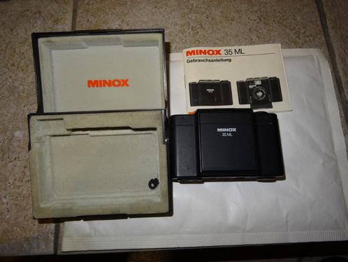 appareille photo miniature minox 35 ml a vérifier, TV, Hi-fi & Vidéo, Appareils photo analogiques, Utilisé, Compact, Enlèvement ou Envoi