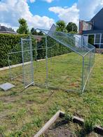 Kippenren 3m x 4m, Dieren en Toebehoren, Pluimvee | Toebehoren, Gebruikt, Ophalen