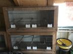 Kweekkooi 3 stuks, Dieren en Toebehoren, Ophalen, Gebruikt, Hout, Broedkooi of Kweekkooi