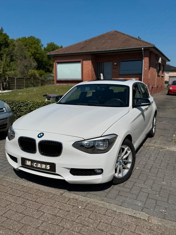 Bmw 114i // 125.000. Airco,Schuifdak. 12m GARANTİE, Autos, BMW, Entreprise, Achat, Série 1, ABS, Airbags, Air conditionné, Ordinateur de bord