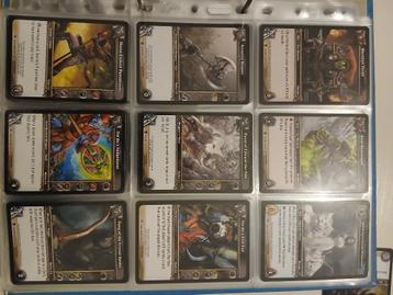 World of Warcraft Trading Card game - volledige bundel  beschikbaar voor biedingen
