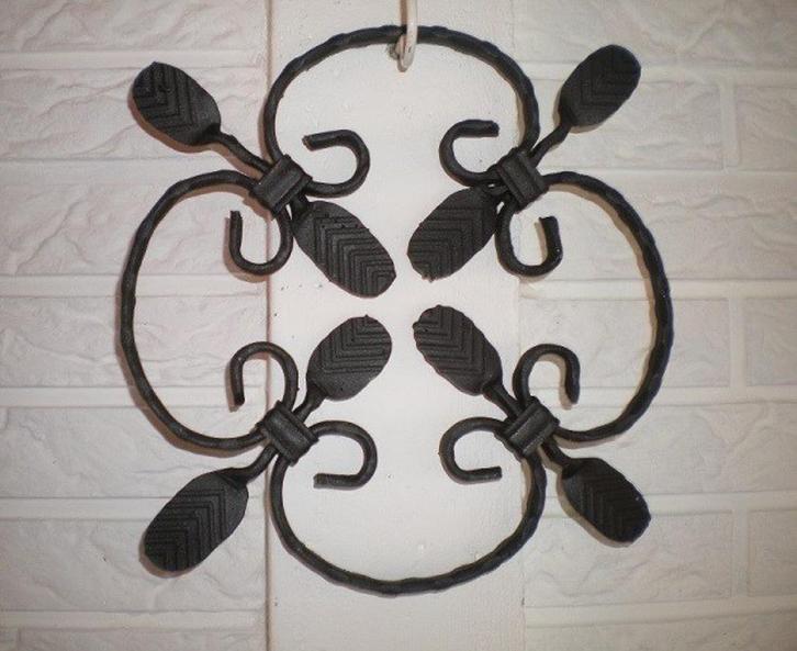 Smeedijzeren sierwerk, Tuin en Terras, Tuinhekken en Hekwerk, Nieuw, Sierhekwerk, IJzer, Ophalen of Verzenden